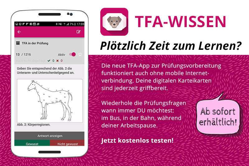 TFA-Wissen App. Jetzt kostenlos testen.